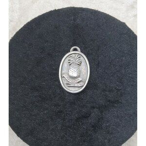 Vintage Silver Charleston Pineapple Pendant